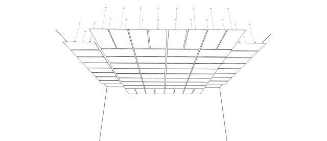 Float ηχοαπορροφητικό σύστημα οροφής